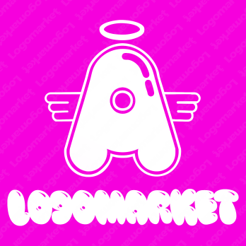 Aと翼と天使のロゴ