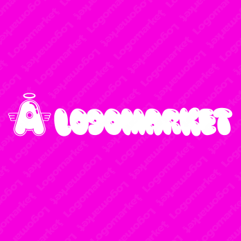 Aと翼と天使のロゴ