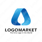 水と木と循環のロゴ