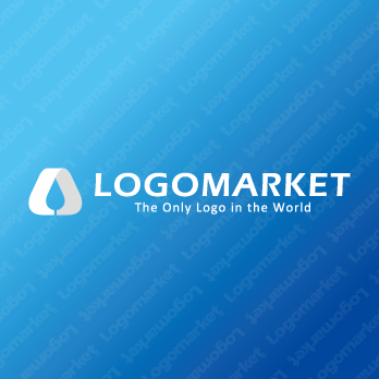 水と木と循環のロゴ