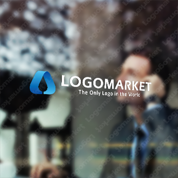 水と木と循環のロゴ