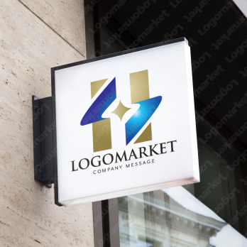 Aとaと虹のロゴ