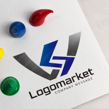 Aとaと虹のロゴ