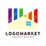 レインボーとKと家のロゴ