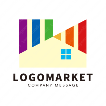 レインボーとKと家のロゴ