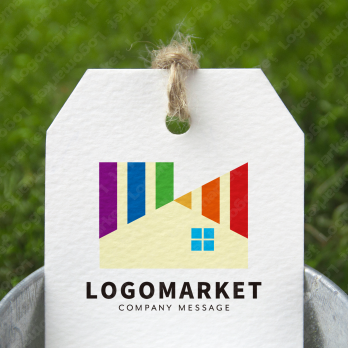 レインボーとKと家のロゴ