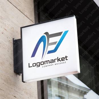 FとNと飛躍のロゴ