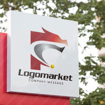 ドラゴンとFとパワフルのロゴ