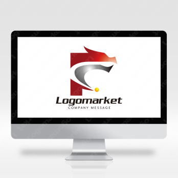 ドラゴンとFとパワフルのロゴ