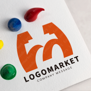 Aとaと虹のロゴ