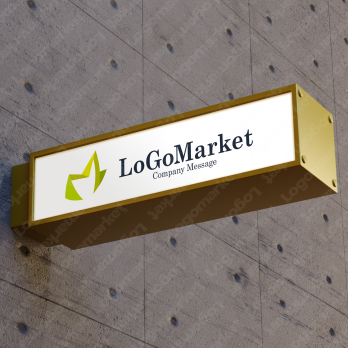 フルーツとアップルとMのロゴ