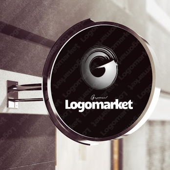 上昇とダイナミックと挑戦のロゴ