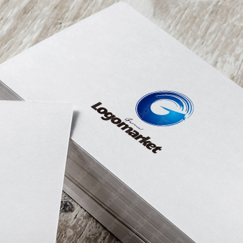 上昇とダイナミックと挑戦のロゴ