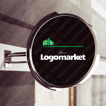 優しいと安心感と爽やかのロゴ