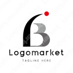 Bとbと球体のロゴ