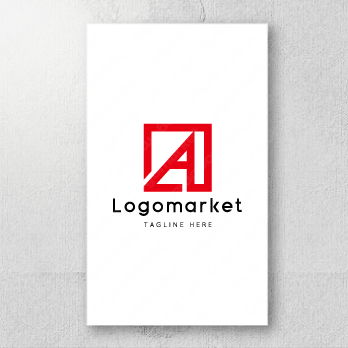 Aとaと虹のロゴ