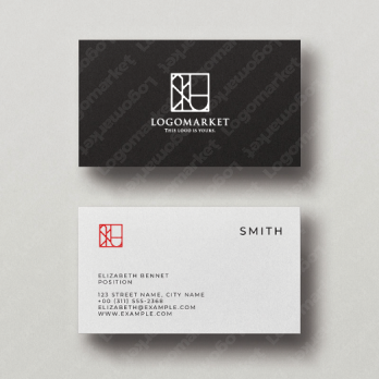 漢字と印と信頼のロゴ