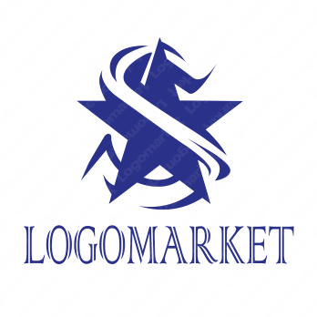 Sと星とアルファベットのロゴ