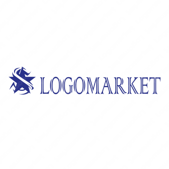 Sと星とアルファベットのロゴ