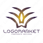 矜持と誇りと抽象のロゴ