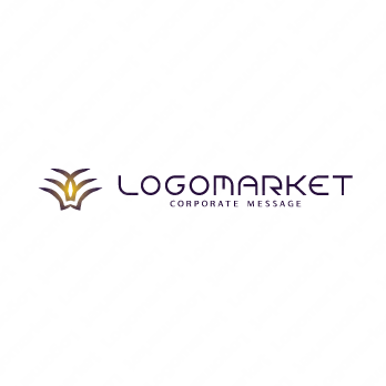 矜持と誇りと抽象のロゴ