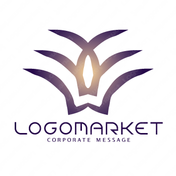 矜持と誇りと抽象のロゴ