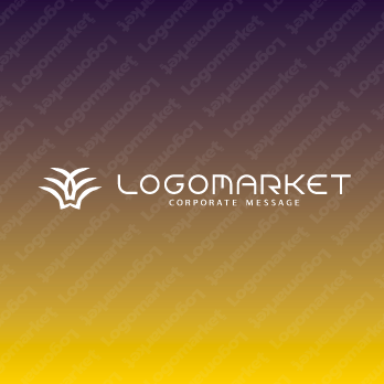 矜持と誇りと抽象のロゴ