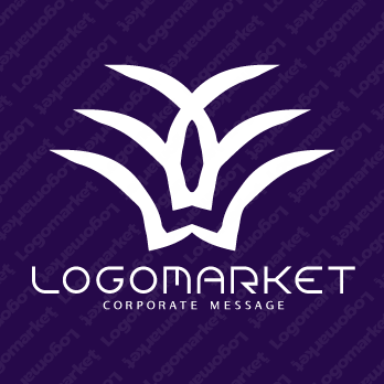 矜持と誇りと抽象のロゴ