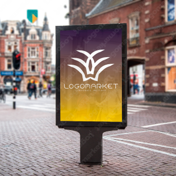 矜持と誇りと抽象のロゴ