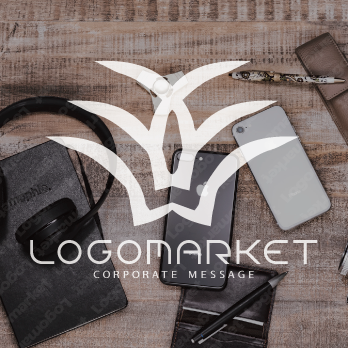 矜持と誇りと抽象のロゴ