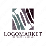 現代的と空間とスクエアのロゴ