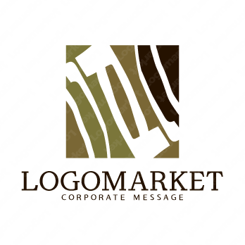 現代的と空間とスクエアのロゴ