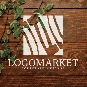 現代的と空間とスクエアのロゴ