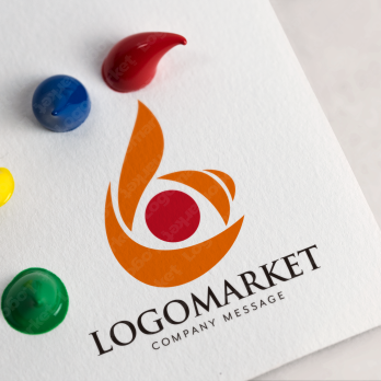 Aとaと虹のロゴ