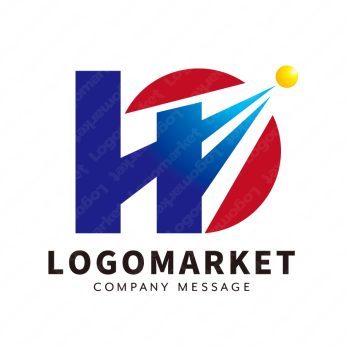 Hと成功と未来のロゴ