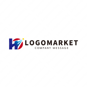 Hと成功と未来のロゴ