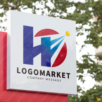 Hと成功と未来のロゴ