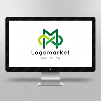 Mとmと無限のロゴ