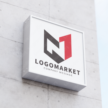 盾とナンバーワンとNのロゴ