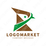 Rと梟と知性のロゴ