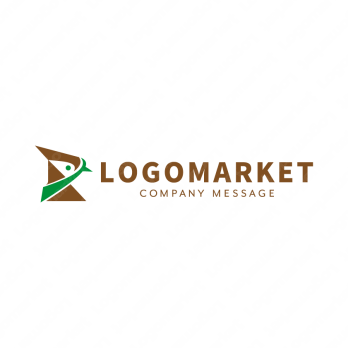 Rと梟と知性のロゴ