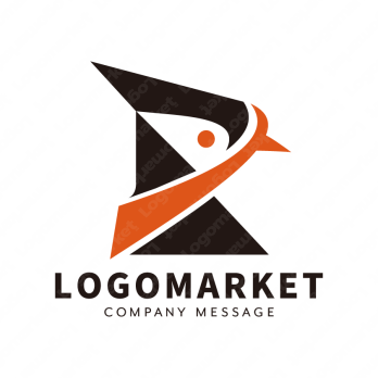 Rと梟と知性のロゴ