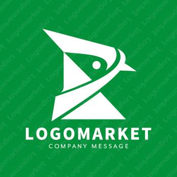 Rと梟と知性のロゴ