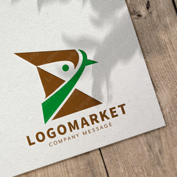 Aとaと虹のロゴ