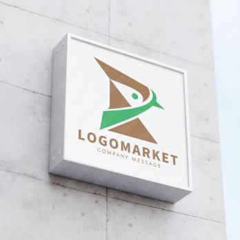 Rと梟と知性のロゴ