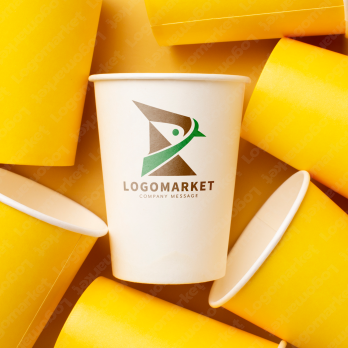 Rと梟と知性のロゴ