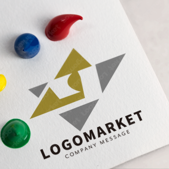 Aとaと虹のロゴ