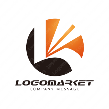 Kと日の出と可能性のロゴ