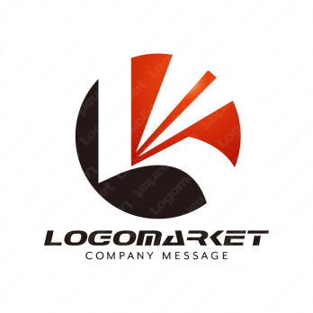 Kと日の出と可能性のロゴ