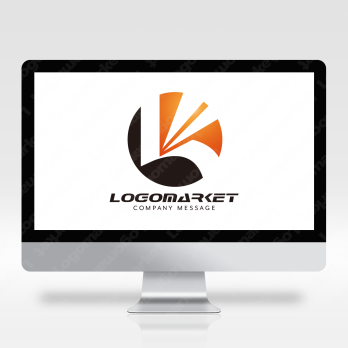 Kと日の出と可能性のロゴ